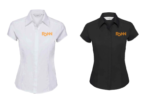 FONN - Russell Ladies Cap Sleeve Fitted Poplin Shirt